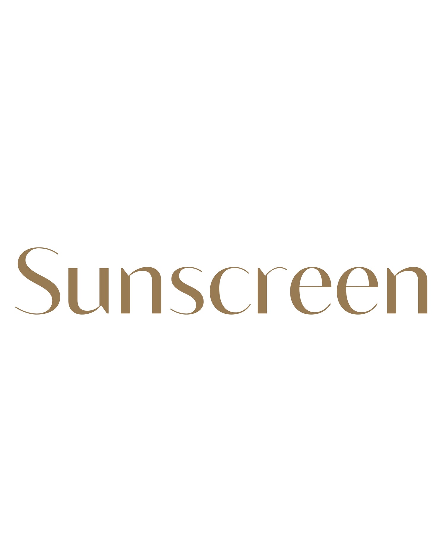 Sunscreen
